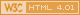 Valid HTML 4.0.1